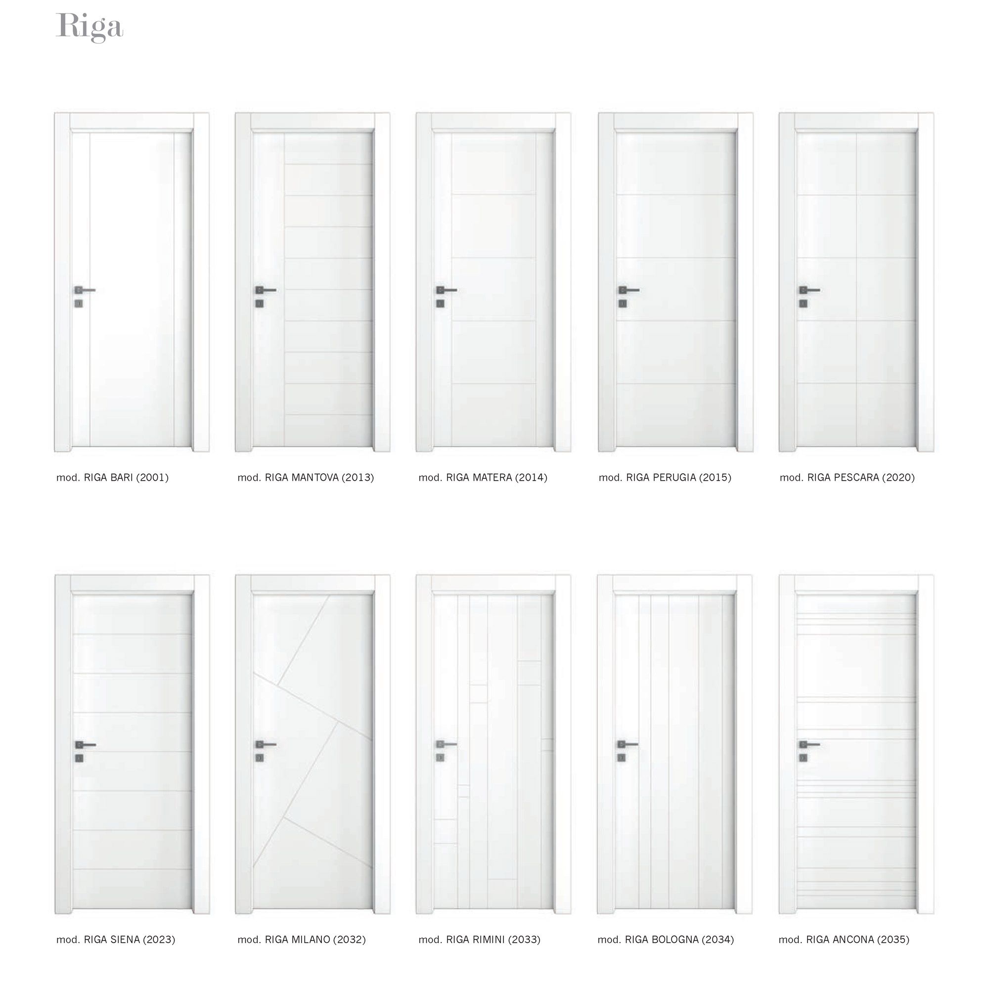 Sairporte Pail Essenze Modello Riga