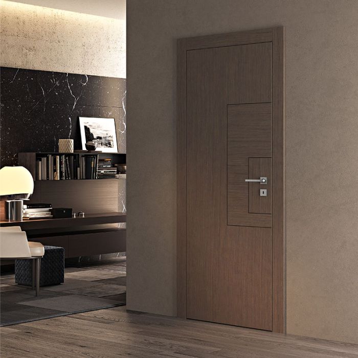 Porta Pail Intarsio Napoli Tecnorovere Nocciola