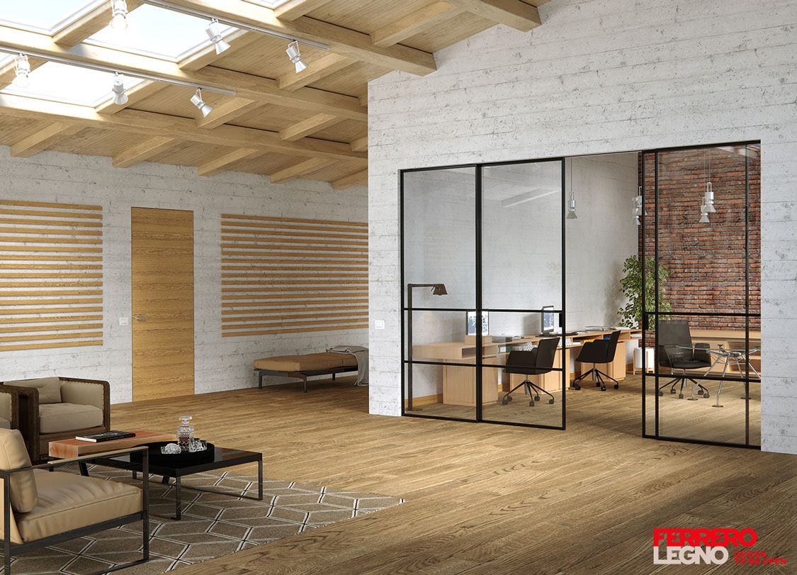 Porta Ferrero Legno Scenario Delineo Industrial