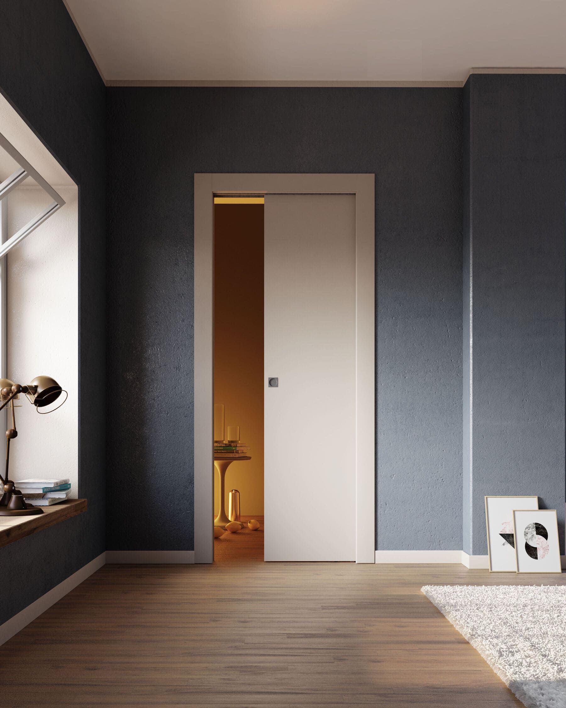 Porta Pail decorato cappuccino