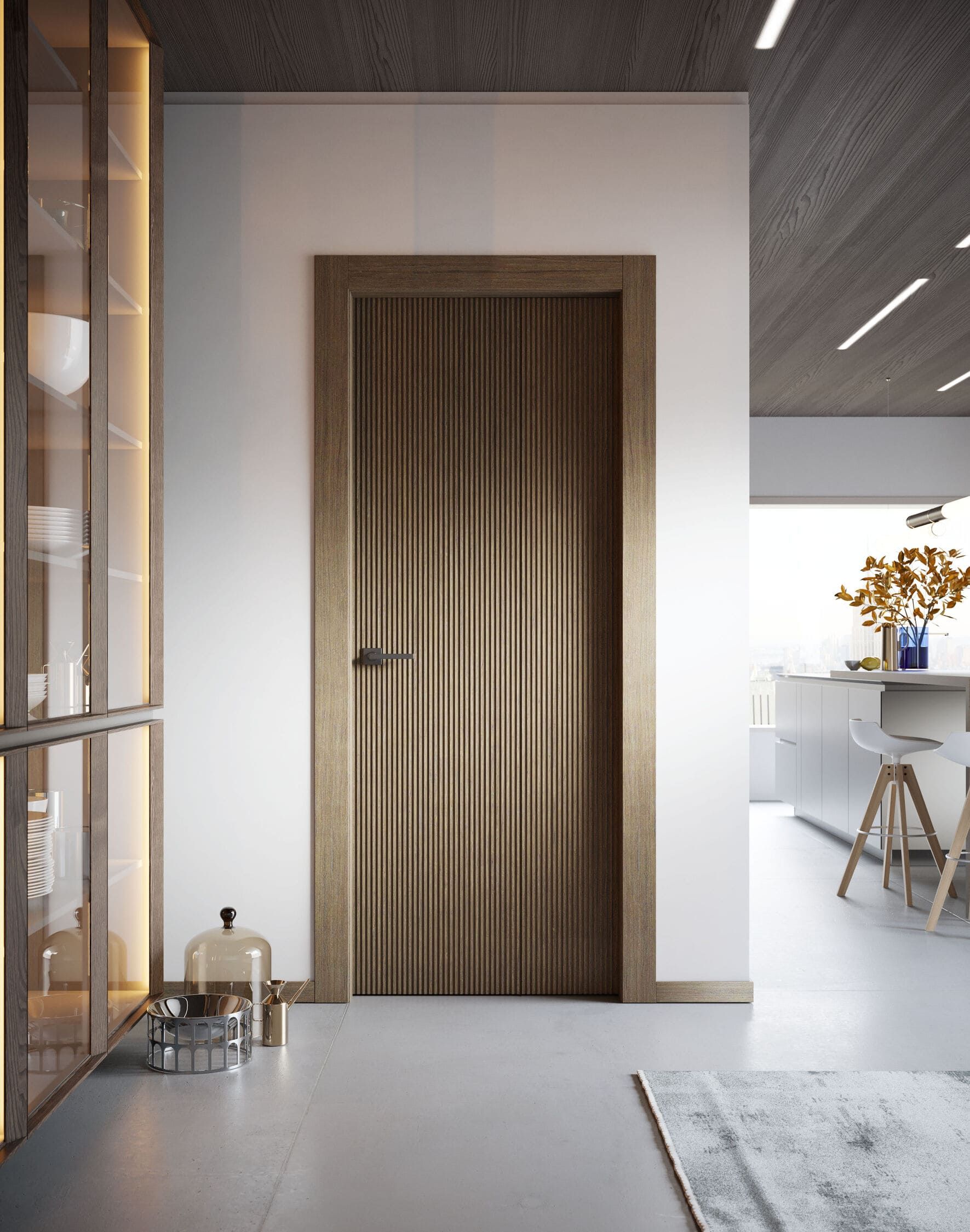 Porta Pail tratto tecnorovere nocciola