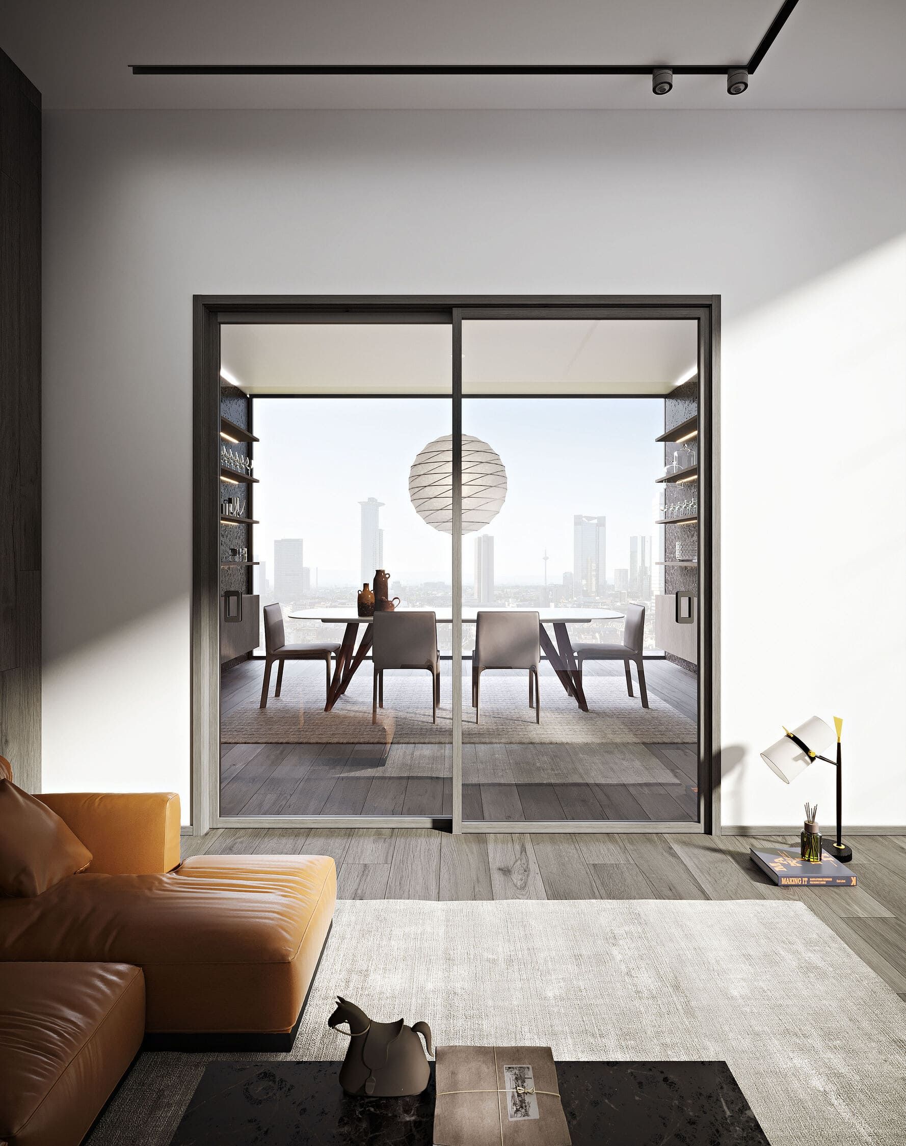 Porta Pail Belvedere Tecnorovere grigio