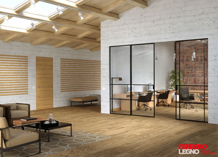 Porta Ferrero Legno Scenario Delineo Industrial