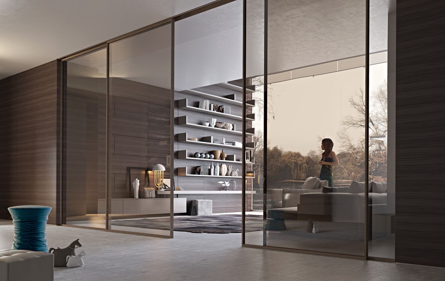 Porta Pail mod. Panorama