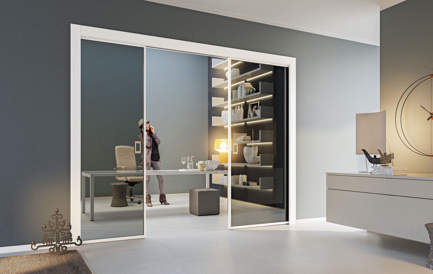 Porta Pail mod. Panorama