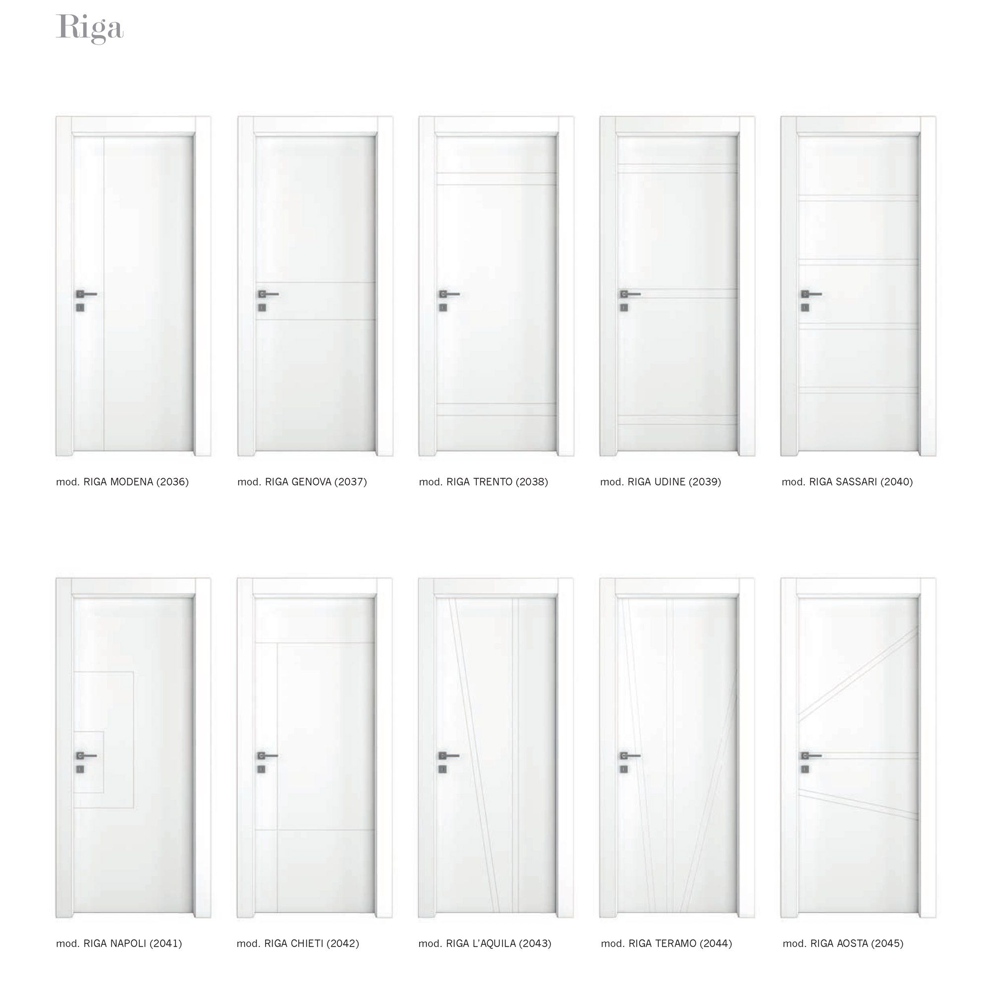 Sairporte Pail Essenze Modello Riga