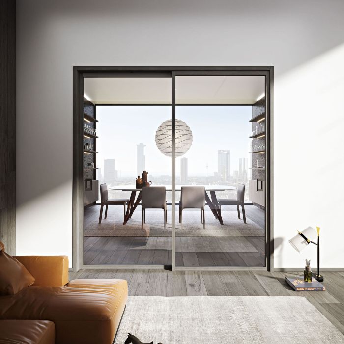 Porta Pail Belvedere Tecnorovere grigio